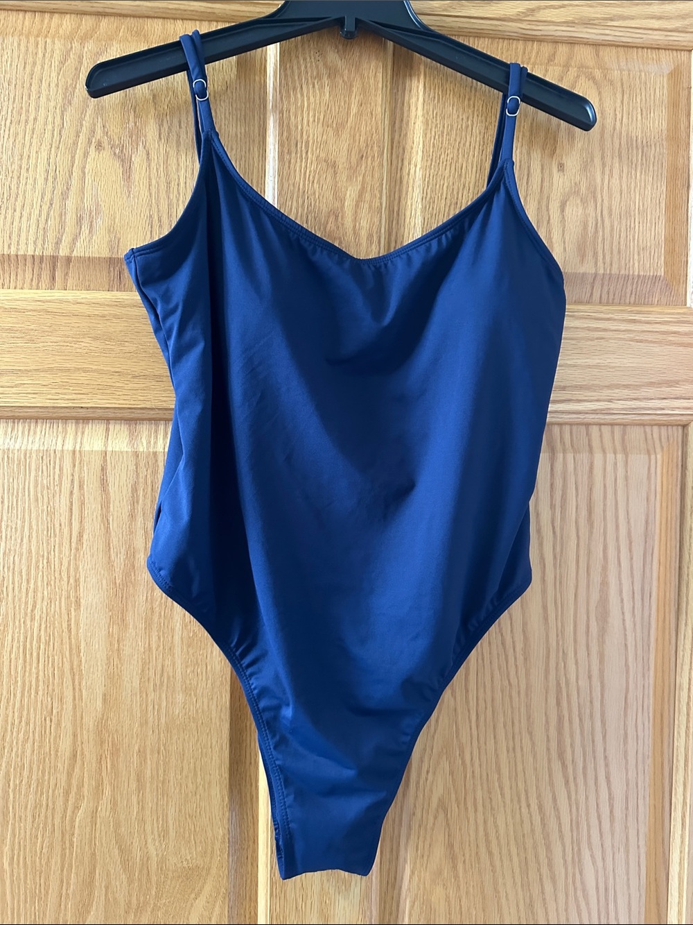 Cotton On Deep Blue One-Piece Swimsuit with Adjustable Straps